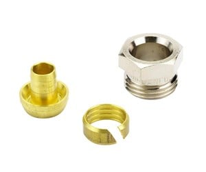 Gulvvarme - Danfoss compression fittings - 013G4147