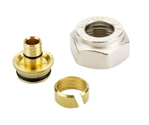 Gulvvarme - Danfoss compression fittings - 013G4155