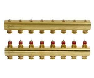 Gulvvarme - Danfoss floorheating manifold fhf-8 - 088U0508