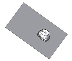 Kjeler og skorsteiner - Metalbestos connext adjustable flashing 5-45° flex - 342935126