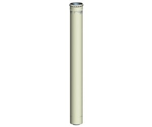 Kjeler og skorsteiner - Megatherm Vent pipe concentric dn 60/100 950 mm - CT00103