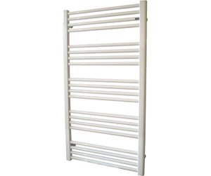 Håndkleradiatorer og tilbehør - Kriss space heated towel rail 860x600 white - S8660H