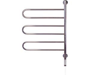 Håndkleradiatorer og tilbehør - Kriss Curvo 825x545mm 6 rails polished 49watt - CV8050PE