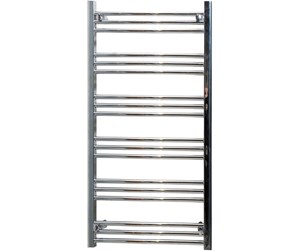 Håndkleradiatorer og tilbehør - Kriss skandi heated towel rail 1140 x 600 chrome curved - SK11460BC