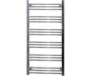 Håndkleradiatorer og tilbehør - Kriss skandi heated towel rail 1140 x 600 chrome flat - SK11460PC