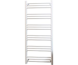 Håndkleradiatorer og tilbehør - Kriss skandi heated towel rail 950 x 500 white flat - SK9550PH