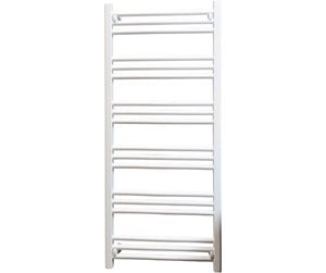 Håndkleradiatorer og tilbehør - Kriss skandi heated towel rail 750 x 500 white flat - SK7550PH