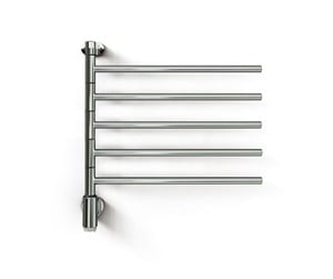 Håndkleradiatorer og tilbehør - Kriss flex 1 electric towel warmer 5 arms & timer 597 x 550 - FL1555T