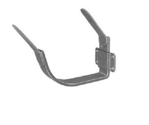 Tak & Fasade - J. Petersen Lock bracket ipa rz/vm 250mm half round - 4124210871