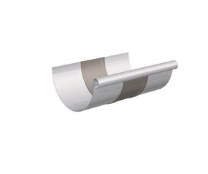 Tak & Fasade - Rheinzink expansion element for half-round gutter 333x0.8 - 1151021