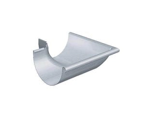 Tak & Fasade - Rheinzink corner external 90° for half-round gutter 280x0.7m - 1115323