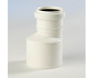 Dreneringsprodukter - Wavin Wafix pp reducer long 50 x 40 mm white - 1440710