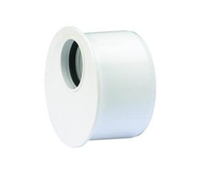 Dreneringsprodukter - Wavin Wafix pp reducer short 75 x 50 mm white - 1440764