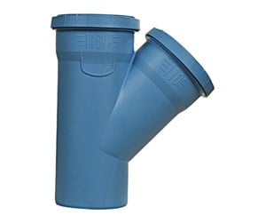 Dreneringsprodukter - Nicoll Branch 160/110 45° dblue - VTR-160-110-45D