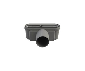 Dreneringsprodukter - Unidrain Outlet unit w/horizontal outlet Ø75 mm incl. water trap - 1411.0075