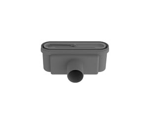 Dreneringsprodukter - Unidrain Outlet unit w/horizontal outlet Ø50 mm incl. water trap - 1411.0050