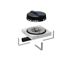 Dreneringsprodukter - Geberit pluvia roof outlet with horizontal discharge - 359.118.00.1