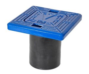 Vannforsyning produkter - Avk Surface box avk blue 180x180mm - 040072510900