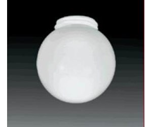 Lamper - Teknisk Belysnings Industri Glass round ø150/84.5 opal - 726A0042