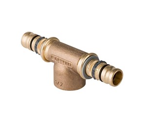 Alu pex-systemer - Geberit mepla t-piece with female thread: d=63mm rp=1/2 d1 - 607.360.00.5