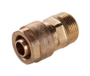 Radiatorer og ventiler - Gabotherm Starter coupling 18 mm x 3/4" nipple - 087241648