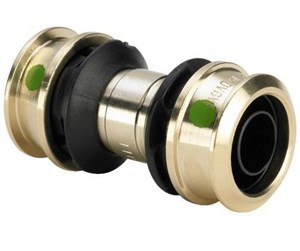 Alu pex-systemer - Viega Raxofix coupling 40 x 32 mm gunmetal - 646905