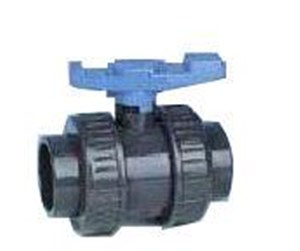 Plastrør og beslag - +GF+ Ball valve 22i pvc/epdm d63 - VSA22I630