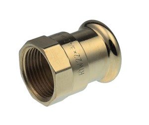 Trykkrør & Beslag - Vsh Fabrieken Xpress copper straight connector vsh female / female 28mmx3 / 4 cu - 4801368