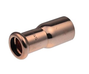 Trykkrør & Beslag - Vsh Fabrieken Xpress copper straight connector fø 22xø28 - 4802325