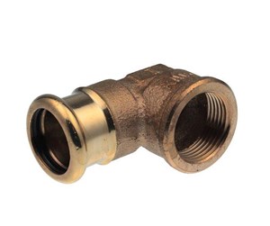 Trykkrør & Beslag - Vsh Fabrieken Xpress copper angle adapter 90 deg. ff 18xrp3/4 - 38349