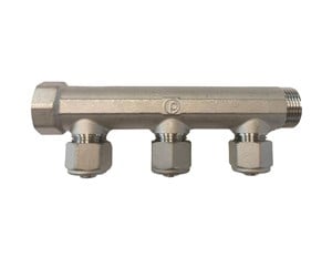 PEX-systemer - Pettinaroli Manifold cc50 tea3 outlets 16/12 - BI-503AT