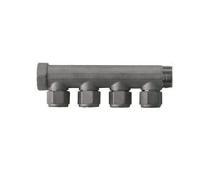 PEX-systemer - Pettinaroli manifold 4 outlets tea 15 mm - BI-204PT-15/10