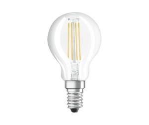 LED-lyspære - Osram LED-lyspære Classic Candle 4W/827 (40W) Clear E14 - 4058075436527