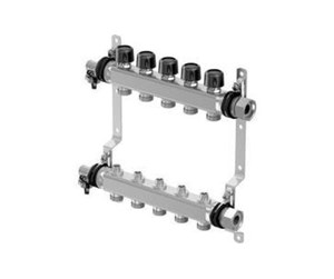 Gulvvarme - Uponor vario s manifold 11 loops ls 11 x 34 euro - 1088054