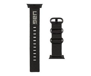 Smartklokke - Tilbehør - UAG Apple Watch (42 mm 44 mm) Nato Strap - Black - 19148C114040