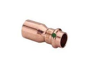 Trykkrør & Beslag - Viega Profipress reduction 35 x 28 mm nipple/sleeve copper - 296490