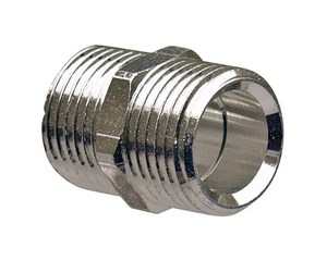 Alu pex-systemer - Uponor coupling plated g3/4mt euro-g3/4mt euro - 1006641