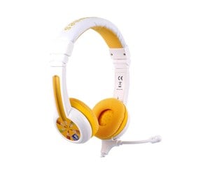 Hodetelefoner - onanoff BuddyPhones School+ Yellow - BP-SCHOOLP-YELLOW