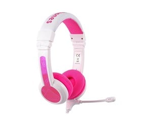 Hodetelefoner - onanoff BuddyPhones School+ Pink - BP-SCHOOLP-PINK