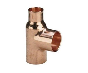 Kobberrør og beslag - Viega T-piece 18 x 15 x 18 mm copper - 100582