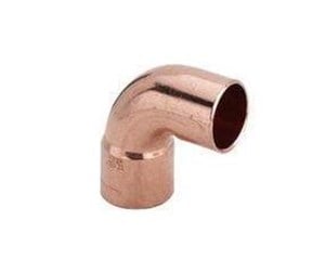 Kobberrør og beslag - Viega Angle 90° nipple/socket 28 mm copper - 102067