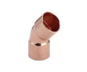 Kobberrør og beslag - Viega Bend 45° m/m 28 mm copper - 101459