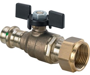 Beslag - Viega Easytop ball valve 18 mm x 3/4" gunmetal - 747077