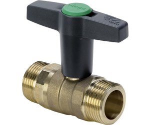 Beslag - Viega Easytop ball valve nipple/nipple 1" gunmetal - 746957