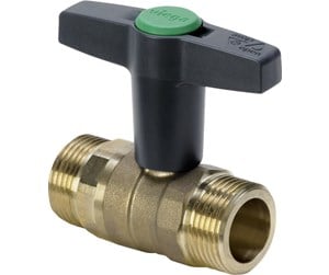 Beslag - Viega Easytop ball valve nipple/nipple 3/4" gunmetal - 746940