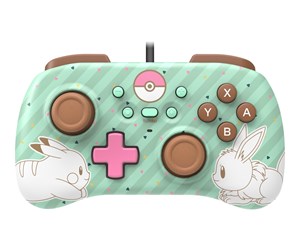 Spill - Tilbehør - HORI PAD Mini (Pokémon: Pikachu & Eevee) - Controller - Nintendo Switch - NSW-279U