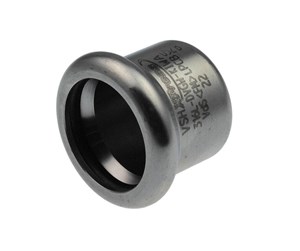 Trykkrør & Beslag - Vsh Fabrieken Xpr stainless stop end f 15 - 6191011