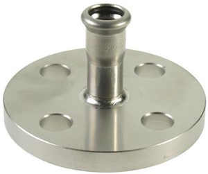 Trykkrør & Beslag - Vsh Fabrieken Xpr stainless flange pn16 108 dn100 - 6204143