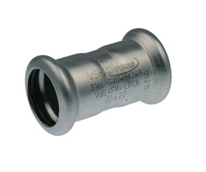 Trykkrør & Beslag - Vsh Fabrieken Xpr stainless slip coupling ff 42 - 6191339