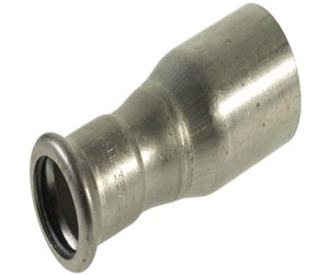 Trykkrør & Beslag - Vsh Fabrieken Xpr stainless reducer fø 88.9x108 - 6204275